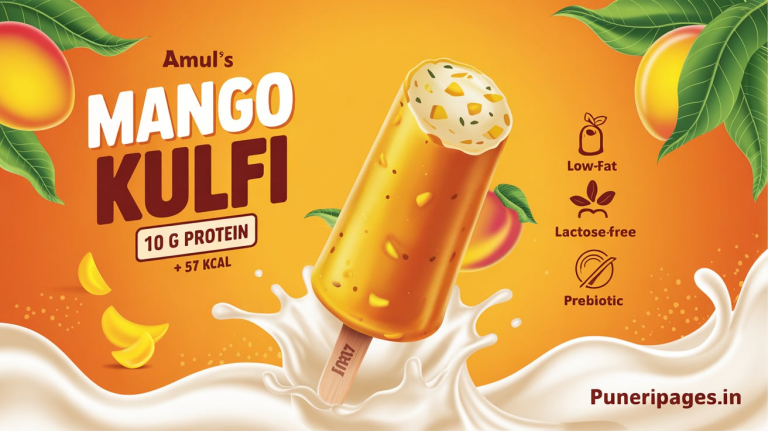 Amul launches world’s first 10 g protein mango kulfi at 57 kcal for ₹40, part of its expanding functional dairy range amid a global market set to reach US $74.1 billion by 2035.