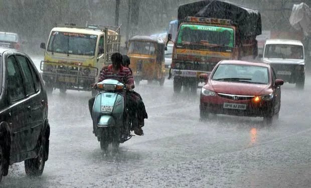 Pune city under heavy monsoon rain