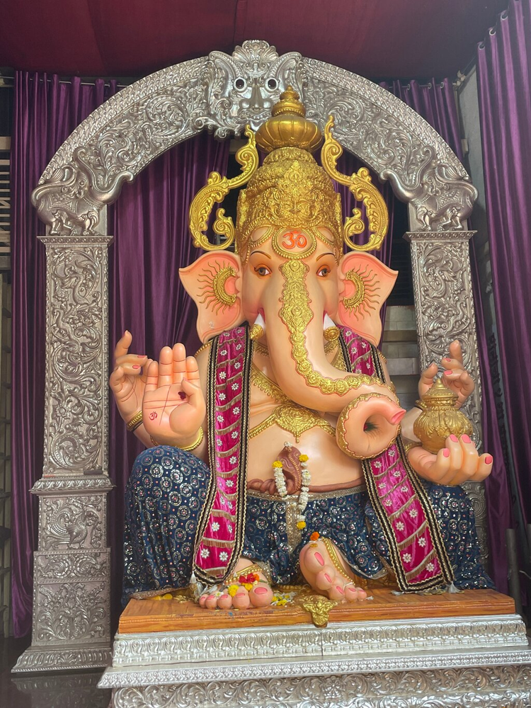 A Ganesh idol at a Pune temple – part of the city’s rich spiritual heritage.