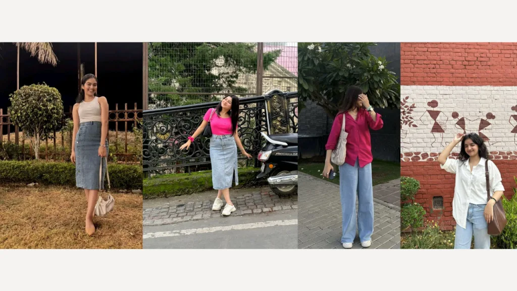 Both skinny jeans and wide-leg/baggy jeans are trending in 2025.