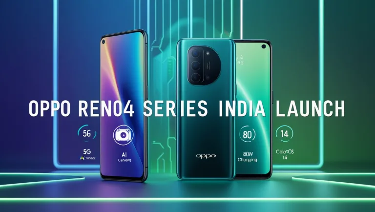 OPPO Reno14 India Launch Banner – AI-Powered Smartphone 2025