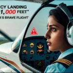 Pune pilot Bhavika Rathod prepares for emergency landing with engine failure at 1,000 feet in solo flight.