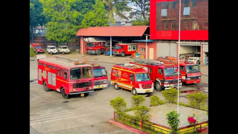 Baner Fire Station now operational with fire truck and firefighters