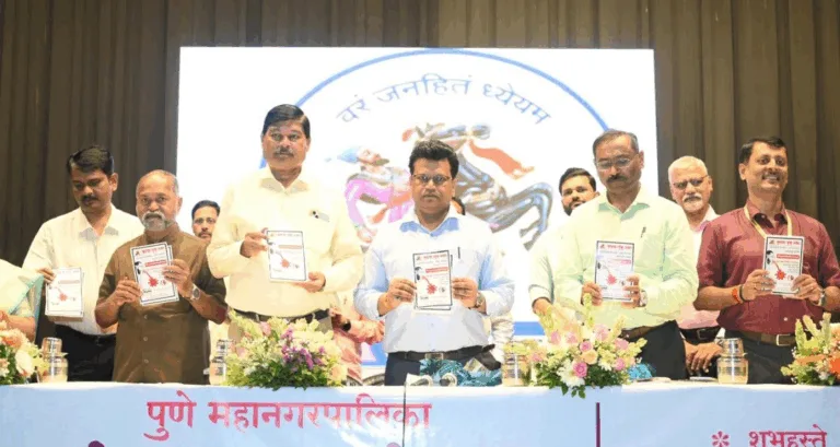 Citizens participating in PMC's Adopt a Road program in Pune
