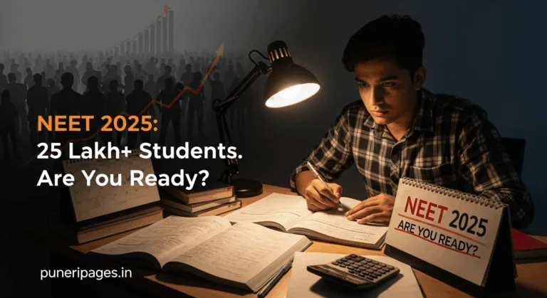 Student preparing for NEET 2025 as registrations cross 25 lakh