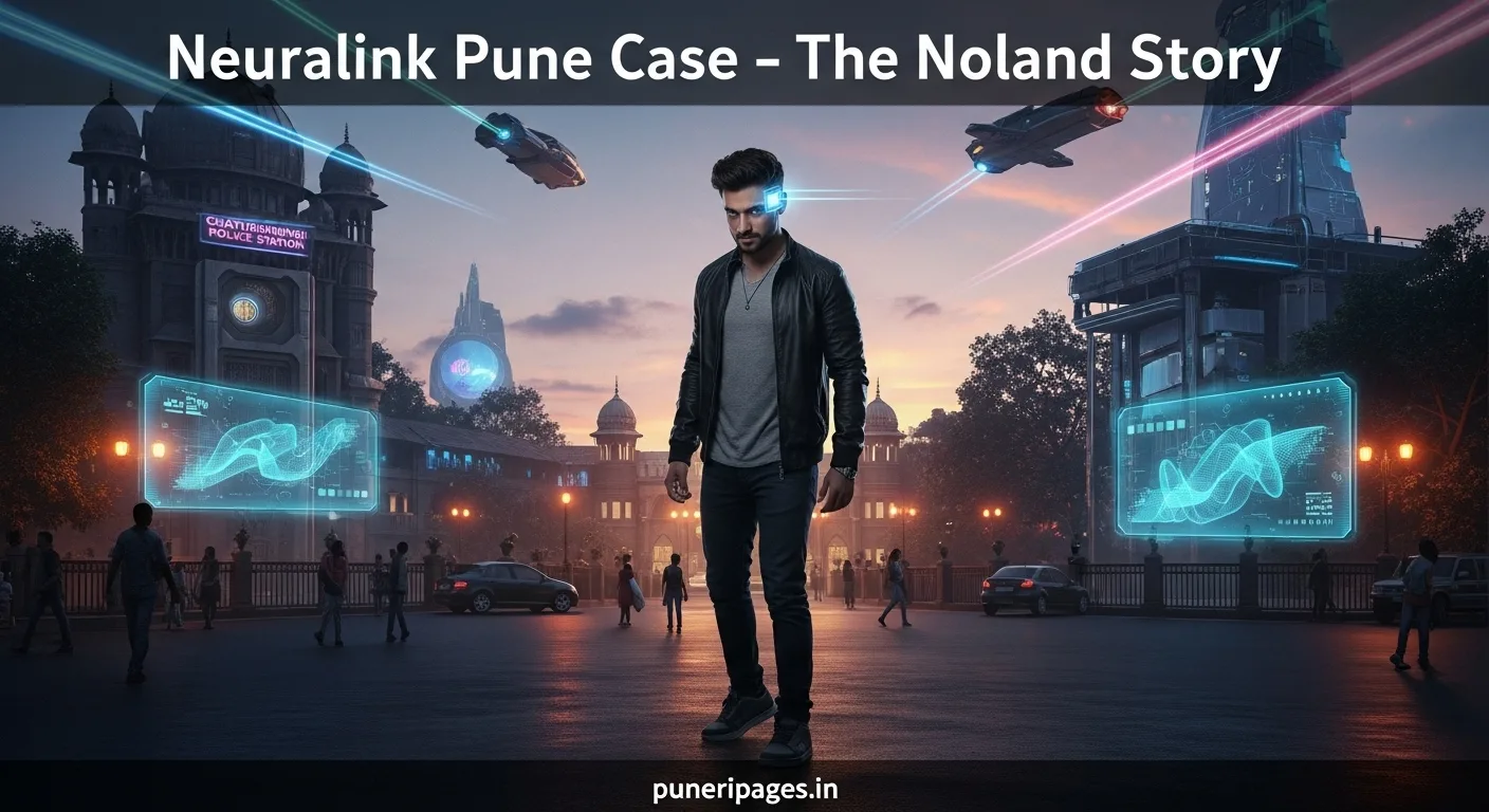 Man claiming to be from Noland with Neuralink chip in Pune