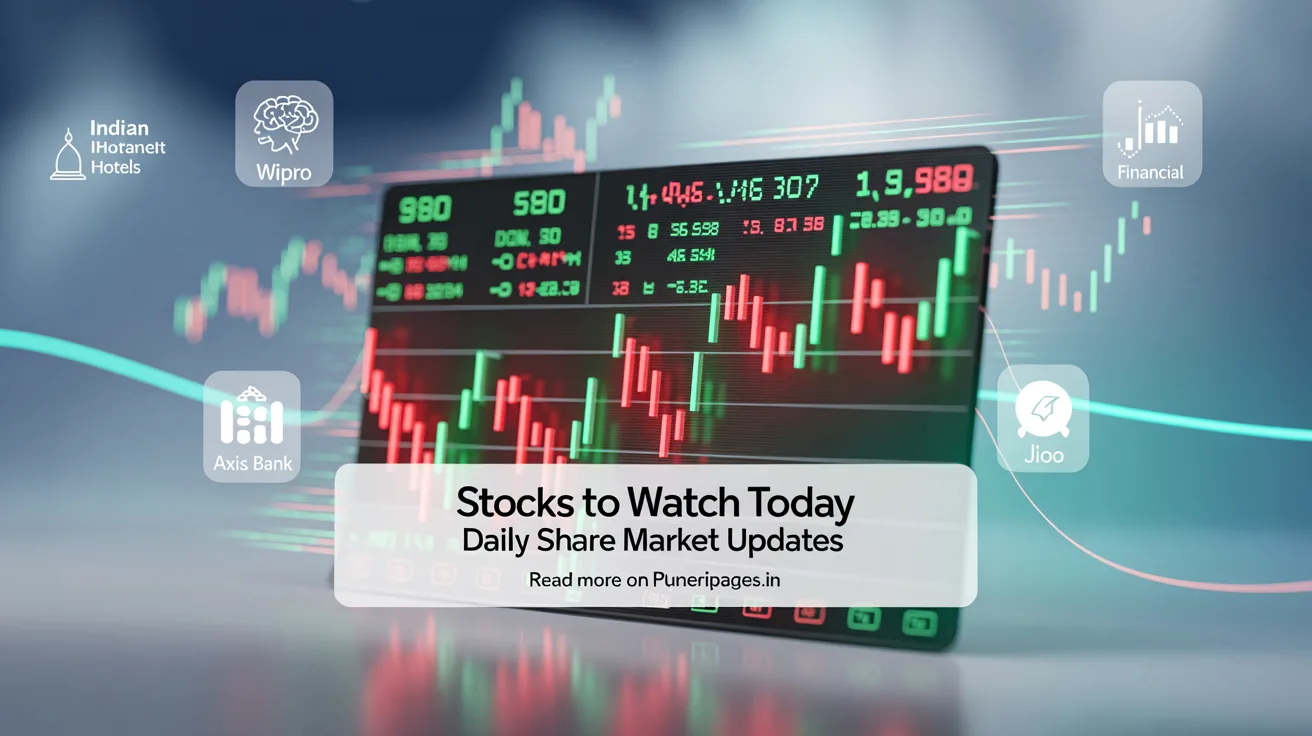 Close-up of a digital stock market chart with focus on trending stocks