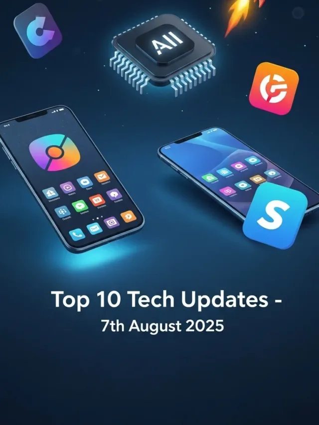 Top 10 Tech Updates of 7th August 2025 | Apple, Google, Meta & More