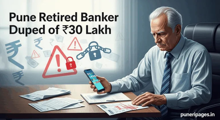 Retired Pune bank manager cheated of ₹30 lakh in high-return fraud – online scam awareness.