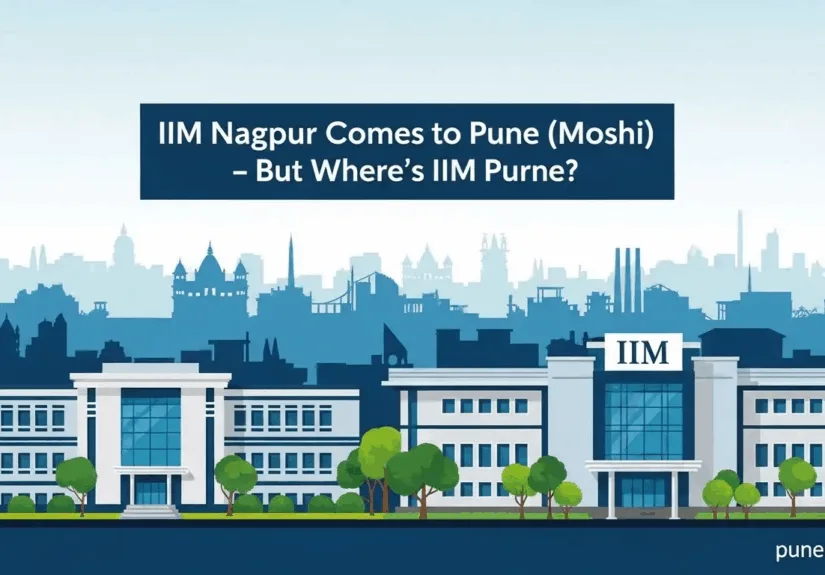 IIM Nagpur Pune Campus in Moshi PCMC – Why Pune Still Doesn’t Have Its Own IIM