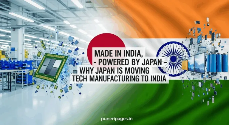 Made in India Powered by Japan – Japanese companies shifting semiconductor, LCD, and battery manufacturing to India | puneripages.in