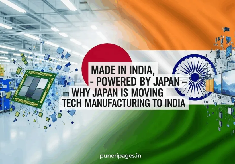 Made in India Powered by Japan – Japanese companies shifting semiconductor, LCD, and battery manufacturing to India | puneripages.in