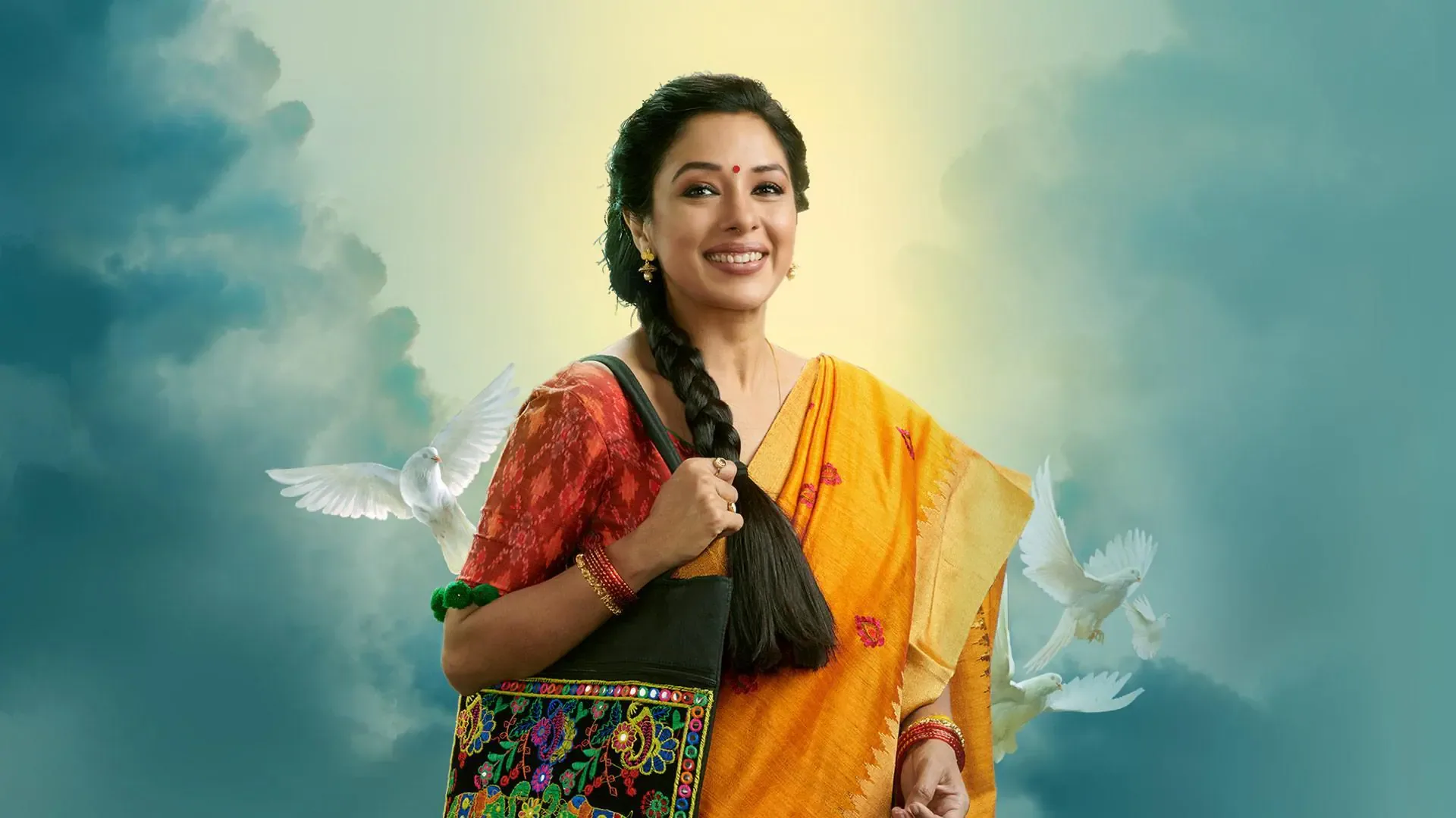 Anupamaa confronts Gautam in a tense TV serial scene, with emotional intensity and family drama in the background.