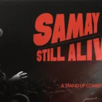Samay Raina performing live in Pune – Still Alive & Unfiltered comedy show cover by PuneriPages.in