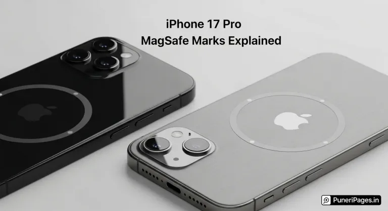 iPhone 17 Pro with temporary MagSafe discoloration marks on titanium frame, explained by Apple – PuneriPages.in