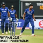 Duleep Trophy Final 2025 – Central Zone bowlers Kumar Kartikeya and Saransh Jain take 9 wickets to crush South Zone