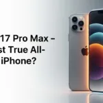 Concept render of Apple iPhone 17 Pro Max with rumored all-screen display, titanium frame, and futuristic design – iPhone 17 leaks 2026