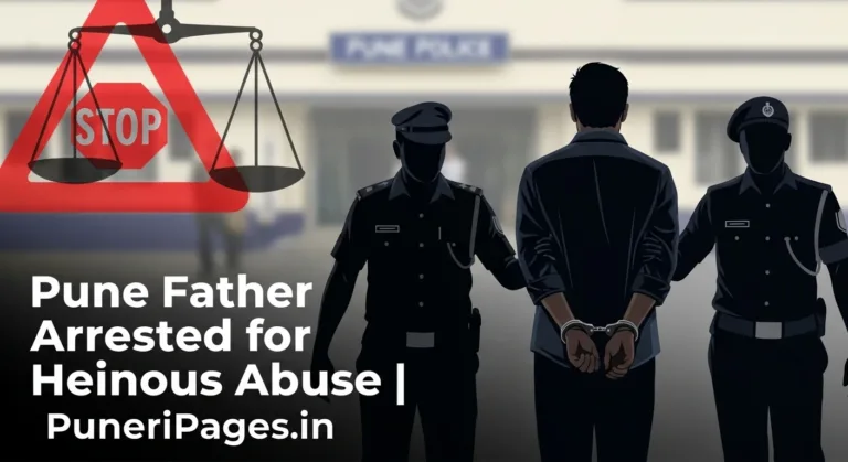 Pune Father Arrested for Heinous Abuse in Kondhwa – Police Custody News Cover by PuneriPages.in