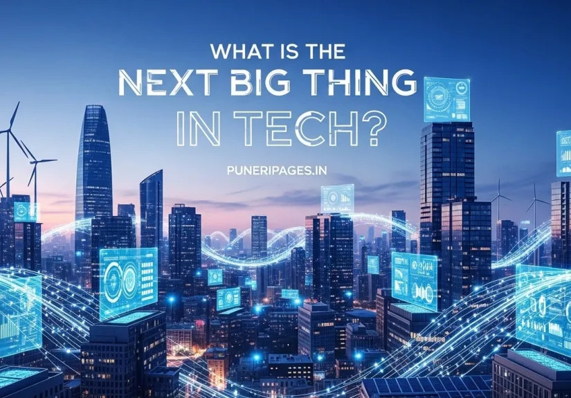What is the Next Big Thing in Tech — futuristic innovation concept
