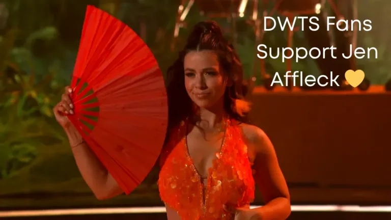 Jen Affleck receiving love and support from DWTS fans during her postpartum journey