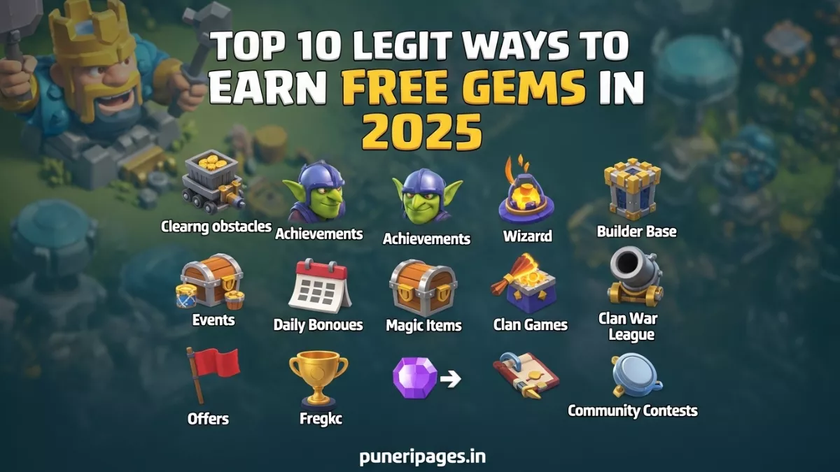 Free gems in Clash of Clans – safe and legit ways to earn