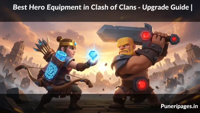 Best Hero Equipment in Clash of Clans – Hero Upgrade Guide