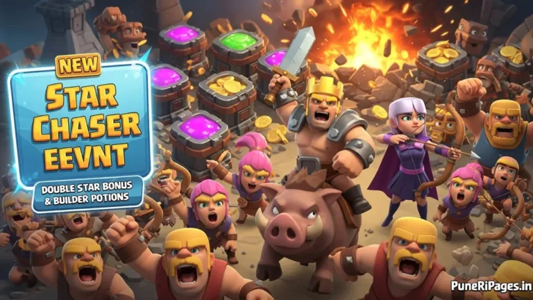 Clash of Clans Events Double Star Bonus and Builder Potions Guide – PuneRiPages.in