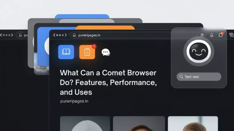 Comet Browser features and performance guide
