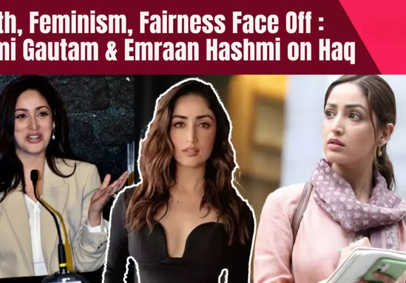 Yami Gautam and Emraan Hashmi discussing Faith Feminism Fairness Haq film on NDTV – PuneriPages.in