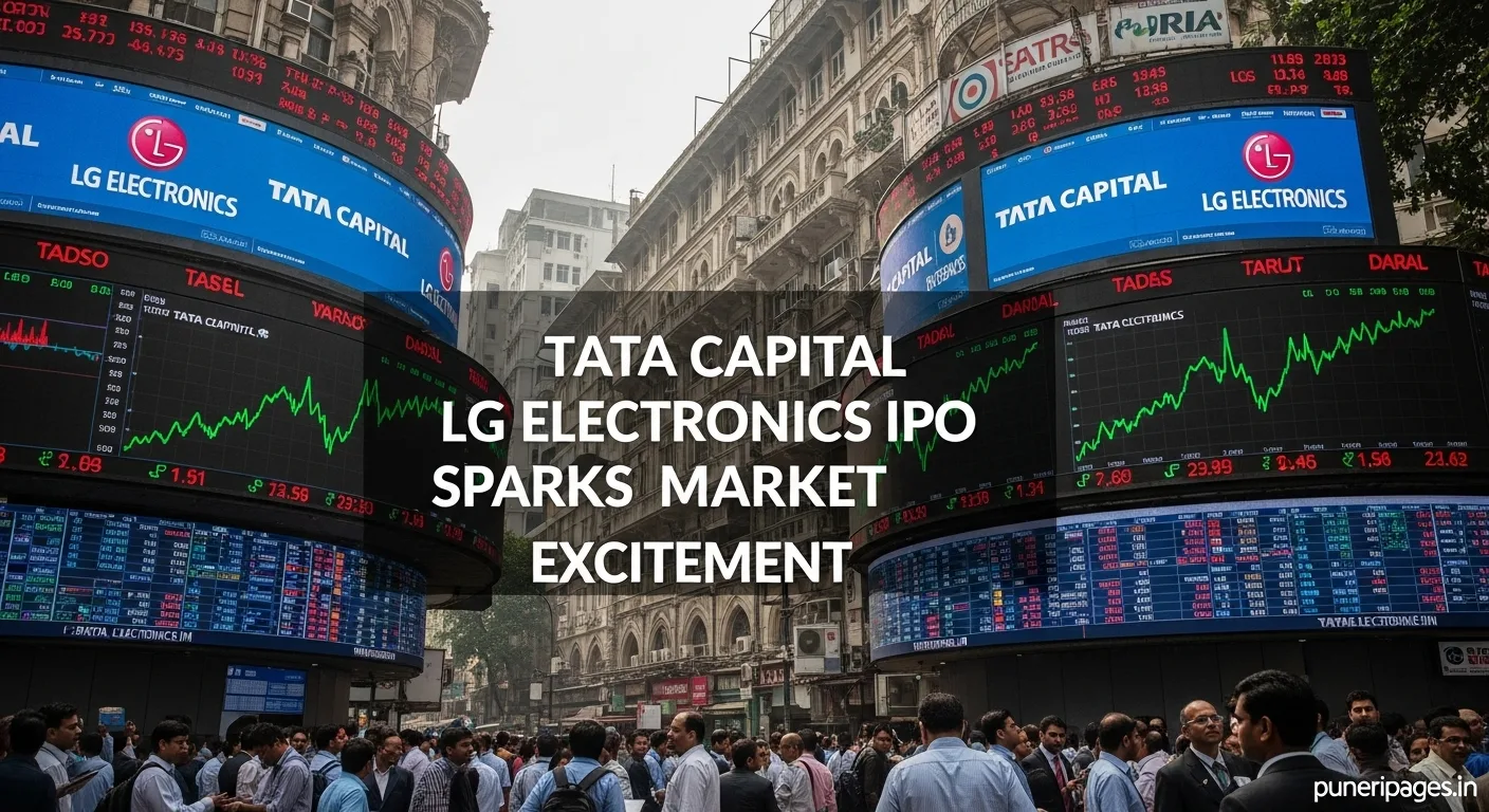 Tata Capital LG Electronics IPO surge on Dalal Street