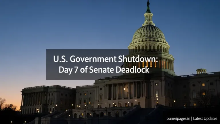 U.S. government shutdown enters seventh day as Senate funding proposals fail to pass.