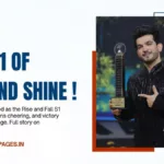 Rise and Fall S1 Winner Arjun Bijlani celebrating on stage with trophy | puneripages.in