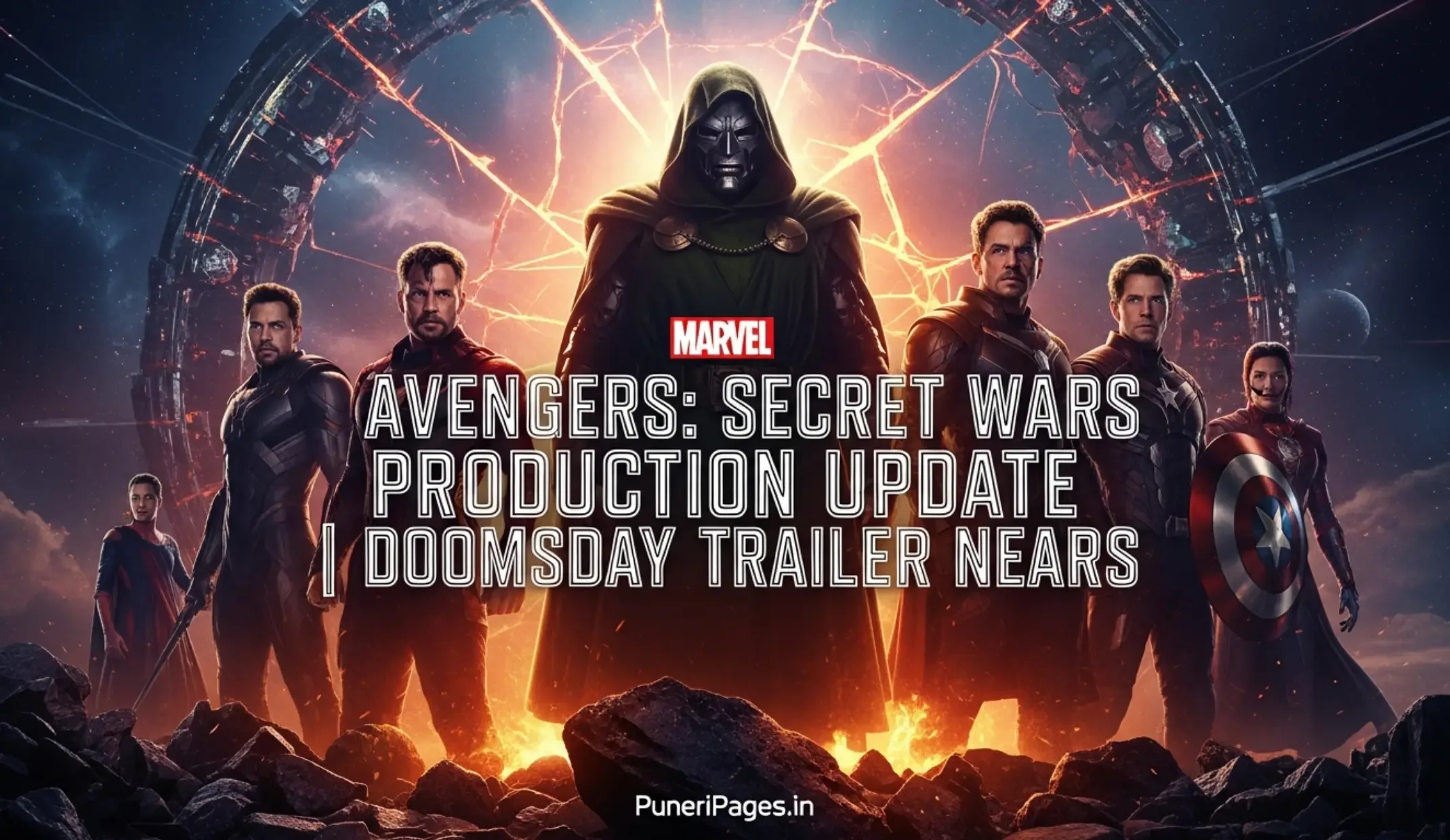 Avengers: Secret Wars Production Update Official Poster