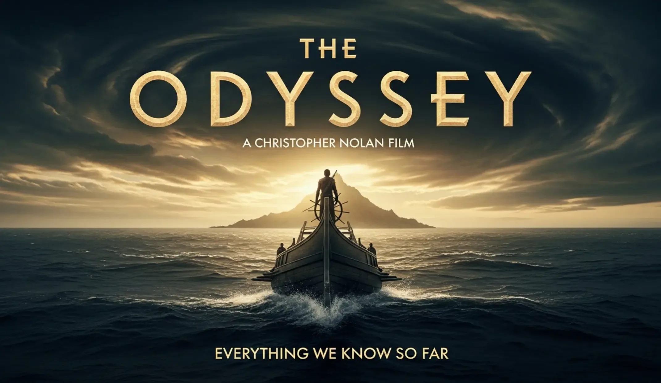 Christopher Nolan Odyssey Movie Poster