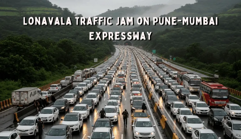 Lonavala Traffic Jam on Pune-Mumbai Expressway