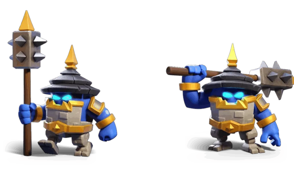 For players who prefer precision and range, the Longshot Guardian takes the defensive spotlight. It uses long-range splash attacks and explodes when defeated, dealing area damage.