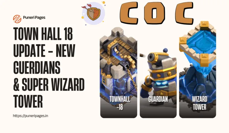 Town Hall 18 Update with Guardians and Super Wizard Tower – puneripages.in