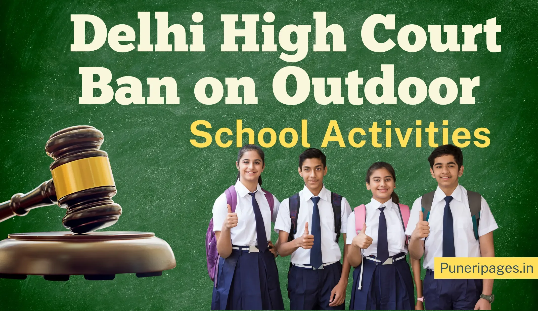 Delhi High Court bans outdoor school activities due to air quality crisis