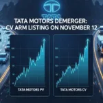 “Tata Motors Demerger: Commercial Vehicles Arm Listing on November 12 – PV Shares Performance and Investor Outlook”