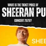 Ticket Price of Ed Sheeran Pune 2025