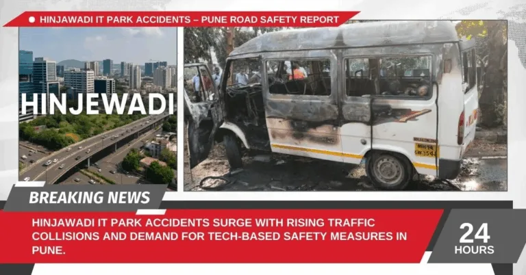Hinjawadi IT Park accidents surge with rising traffic collisions and demand for tech-based safety measures in Pune.