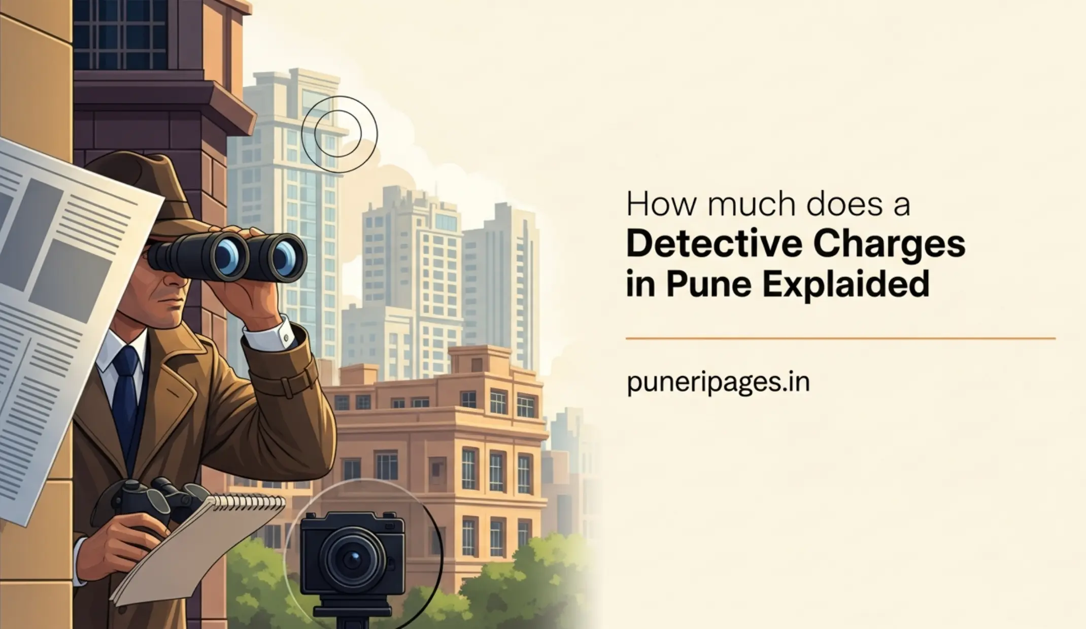 Detective Charges in Pune private investigation cost explained