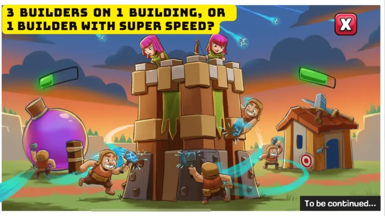 Clash of Clans New Metroid Story builders working together upgrade speed explanation