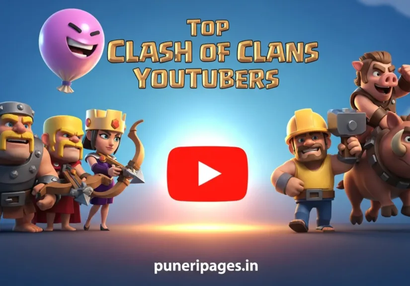 Biggest YouTuber of Clash of Clans creators lineup image