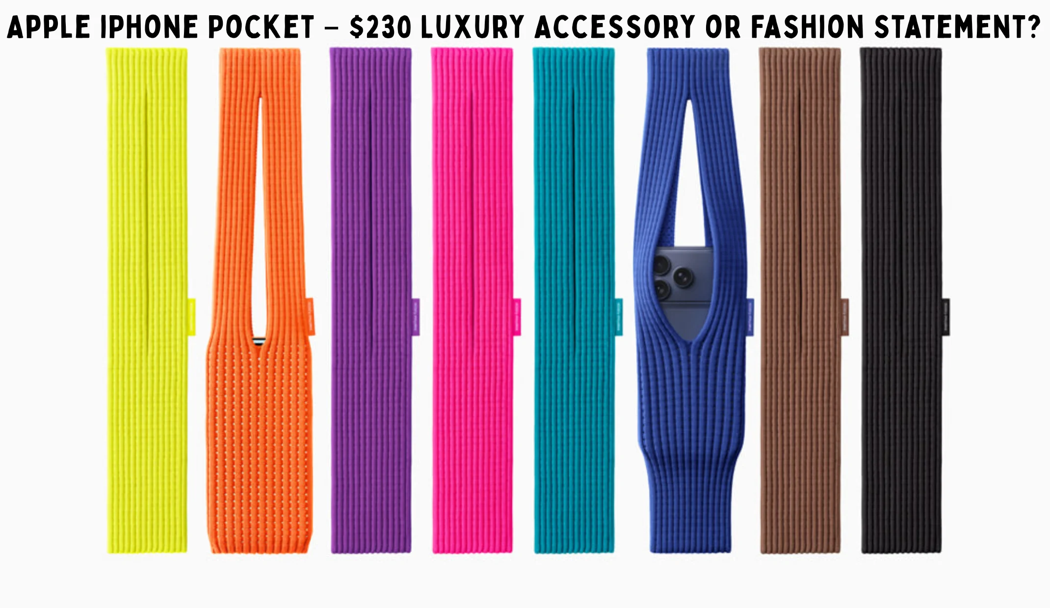 Apple iPhone Pocket limited edition sleeve for iPhone