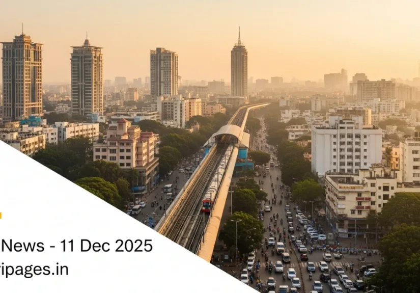 Latest Pune News 11 December 2025 – Pune city skyline cover image from Puneripages.in