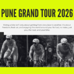 Pune Grand Tour 2026 showing world’s elite cyclists racing in Pune for LA Olympic qualification
