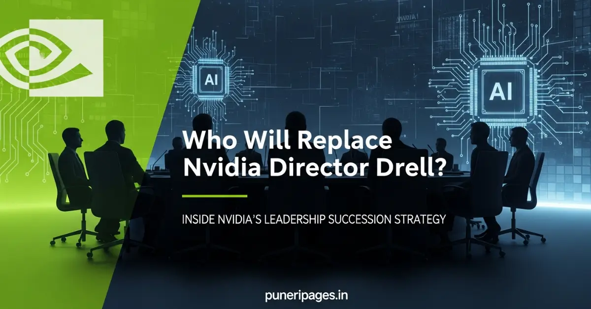 Who Will Replace Nvidia Director Drell leadership transition analysis by puneripages.in