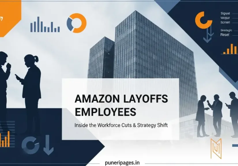 Amazon layoffs employees workforce restructuring strategy by puneripages.in