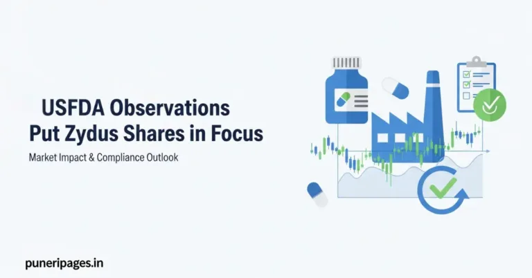 USFDA observations put Zydus Lifesciences shares in focus in pharma market